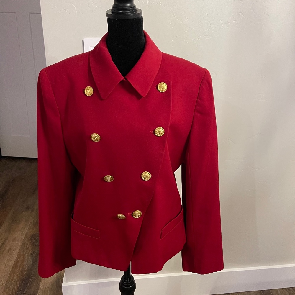 Liz Claiborne Red Jacket